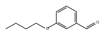 3-BUTOXYBENZALDEHYDE Struktur