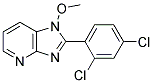 2-(2,4-DICHLOROPHENYL)-1-METHOXY-1H-IMIDAZO[4,5-B]PYRIDINE Struktur