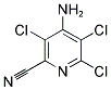 4-AMINO-3,5,6-TRICHLOROPYRIDINE-2-CARBONITRILE Struktur