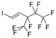 3,4,4,5,5,5-HEXAFLUORO-3-(TRIFLUOROMETHYL)-1-IODO-1-PENTENE Struktur