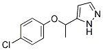 4-CHLOROPHENYL 1-(1H-PYRAZOL-5-YL)ETHYL ETHER Structure