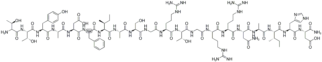 CAMP DEPENDENT PK INHIBITOR (5-24) AMIDE|GLY-ARG-THR-GLY-ARG-ARG-ASN-ALA-ILE-HIS-ASP-NH2: GRTGRRNAIHD-NH2