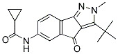 N-(3-(TERT-BUTYL)-2-METHYL-4-OXOINDENO[3,2-C]PYRAZOL-6-YL)CYCLOPROPYLFORMAMIDE