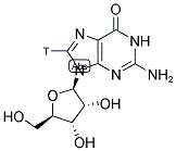 GUANOSINE, [8-3H] Struktur
