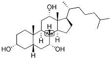 5-BETA-CHOLESTAN-3-ALPHA, 7-ALPHA, 12-ALPHA-TRIOL