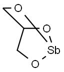 GLYCERYL ANTIMONITE Struktur