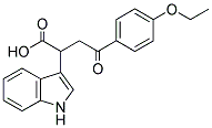 4-(4-ETHOXYPHENYL)-2-INDOL-3-YL-4-OXOBUTANOIC ACID