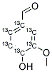 VANILLIN (RING-13C6) Struktur