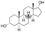 3ALPHA,17ALPHA-DIHYDROXY-5ALPHA-ANDROSTANE Structure