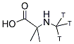 METHYLAMINOISOBUTYRIC ACID, [N-METHYL-3H] Structure