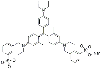 ACID BLUE 104 Struktur