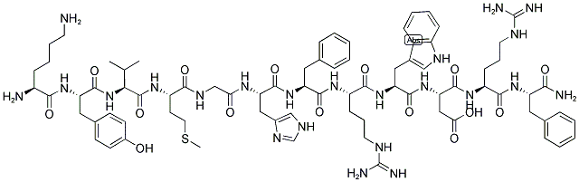 LYS-TYR-VAL-MET-GLY-HIS-PHE-ARG-TRP-ASP-ARG-PHE-NH2|LYS-TYR-VAL-MET-GLY-HIS-PHE-ARG-TRP-ASP-ARG-PHE-NH2
