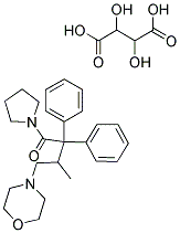 DEXTROMORAMIDE TARTRATE Struktur