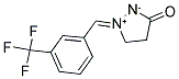 1-(3-TRIFLUOROMETHYLPHENYL)METHYLENEIMMONIUM-3-PYRAZOLIDINE-1,2-INNER SALT