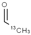 ACETALDEHYDE (1-13C) Struktur