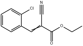 ETHYL 2-CHLORO-ALPHA-CYANOCINNAMATE 結(jié)構(gòu)式