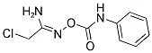 N'-[(ANILINOCARBONYL)OXY]-2-CHLOROETHANIMIDAMIDE Struktur
