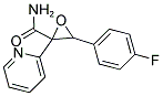 3-(4-FLUOROPHENYL)-2-(2-PYRIDYL)OXIRANE-2-CARBOXAMIDE Struktur