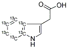 INDOLE-3-ACETIC ACID (PHENYL-13C6), , 結(jié)構(gòu)式
