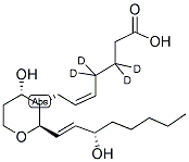 11-DEHYDRO THROMBOXANE B2-D4 Struktur