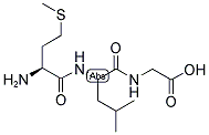 H-MET-LEU-GLY-OH Structure