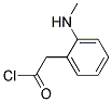 2-(Methylamino)Phenylacetic Chloride Structure