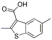 2,5-DIMETHYLBENZO(B)THIOPHENE-3-CARBOXYLICACID Struktur