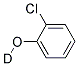 2-CHLOROPHENOL-D4 SOLUTION 100UG/ML IN METHANOL 1ML Struktur