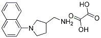 1-[1-(1-NAPHTHYL)PYRROLIDIN-3-YL]METHANAMINE OXALATE Structure