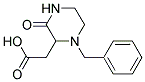 (1-BENZYL-3-OXO-PIPERAZIN-2-YL)-ACETIC ACID Structure