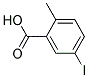 2-METHYL-5-IODOBENZOIC ACID
 Struktur