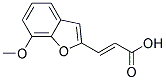 (2E)-3-(7-METHOXY-1-BENZOFURAN-2-YL)ACRYLIC ACID