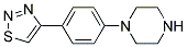 1-(4-[1,2,3]THIADIAZOL-4-YL-PHENYL)-PIPERAZINE Struktur