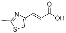 (2E)-3-(2-METHYL-1,3-THIAZOL-4-YL)ACRYLIC ACID