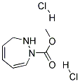 1H-DIAZEPIN-2-CARBOXYLIC ACID, HEXAHYDRO-METHYL ESTER DIHYDROCHLORIDE Struktur