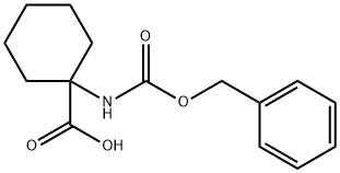 1-{[(benzyloxy)carbonyl]amino}cyclohexanecarboxylic acid Structure