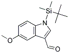1-(TERT-BUTYL-DIMETHYL-SILANYL)-5-METHOXY-1H-INDOLE-3-CARBALDEHYDE Struktur
