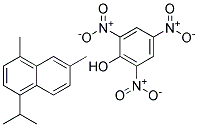 1-ISOPROPYL-4,6-DIMETHYLNAPHTHALENEPICRATE Struktur