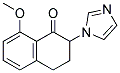 2-IMIDAZOL-1-YL-8-METHOXY-3,4-DIHYDRO-2H-NAPHTHALEN-1-ONE Struktur