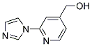 (2-IMIDAZOL-1-YL-PYRIDIN-4-YL)-METHANOL|