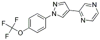 2-(1-[4-(TRIFLUOROMETHOXY)PHENYL]-1H-PYRAZOL-4-YL)PYRAZINE