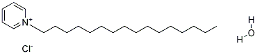1-HEXADECYLPYRIDINIUMCHLORIDEHYDRATE Struktur