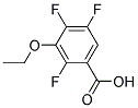 2,4,5-TRIFLUORO-3-ETHOXY BENZOIC ACID
 Struktur