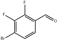 2,3-DIFLUORO-4-BROMOBENZALDEHYDE
 Structure