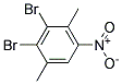 2,3-DIBROMO-5-NITRO-P-XYLENE Struktur