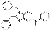(1,2-DIBENZYL-1H-BENZOIMIDAZOL-5-YL)-PHENYL-AMINE Struktur