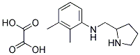 2,3-DIMETHYL-N-(PYRROLIDIN-2-YLMETHYL)ANILINE OXALATE Struktur