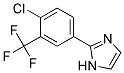 2-(4-CHLORO-3-TRIFLUOROMETHYL-PHENYL)-1H-IMIDAZOLE