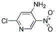 2-CHLORO-5-NITROPYRIDIN-4-AMINE Struktur