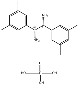 (1R,2R)-1,2-BIS(3,5-DIMETHYLPHENYL)-1,2-ETHYLENEDIAMINE PHOSPHATE|(1R,2R)-1,2-BIS(3,5-DIMETHYLPHENYL)-1,2-ETHYLENEDIAMINE PHOSPHATE